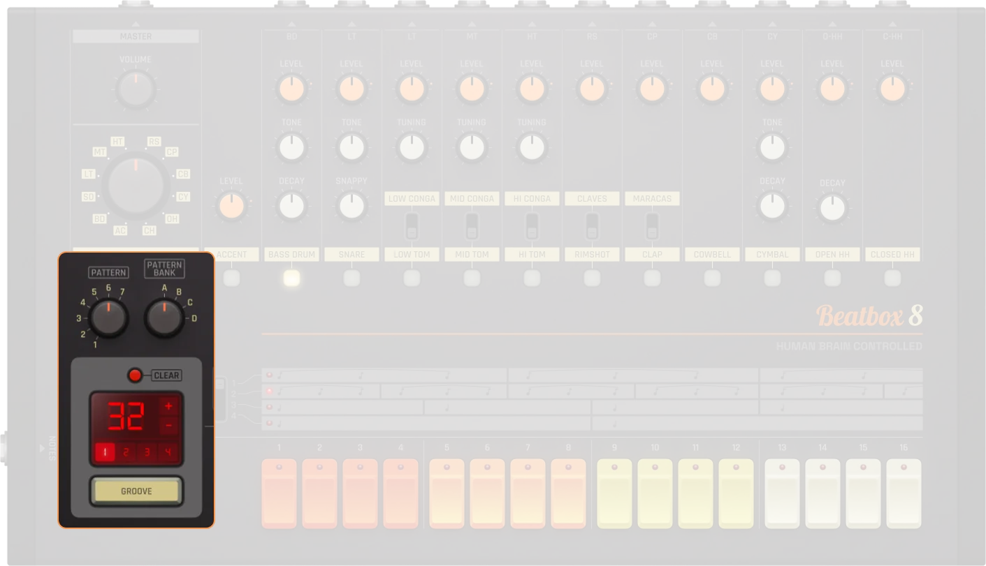 Beatbox8 Pattern Management
