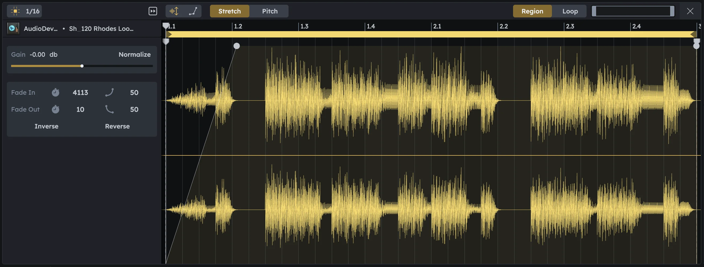 Audio & Sample Editor