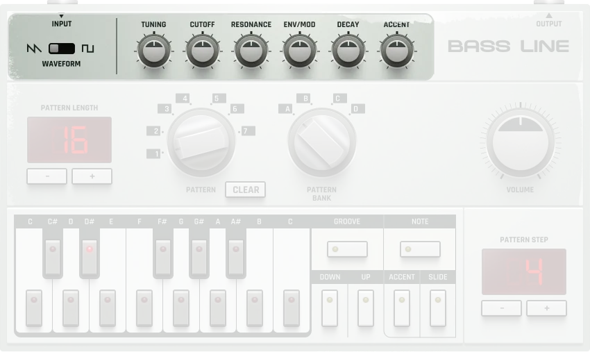 Bassline Controls