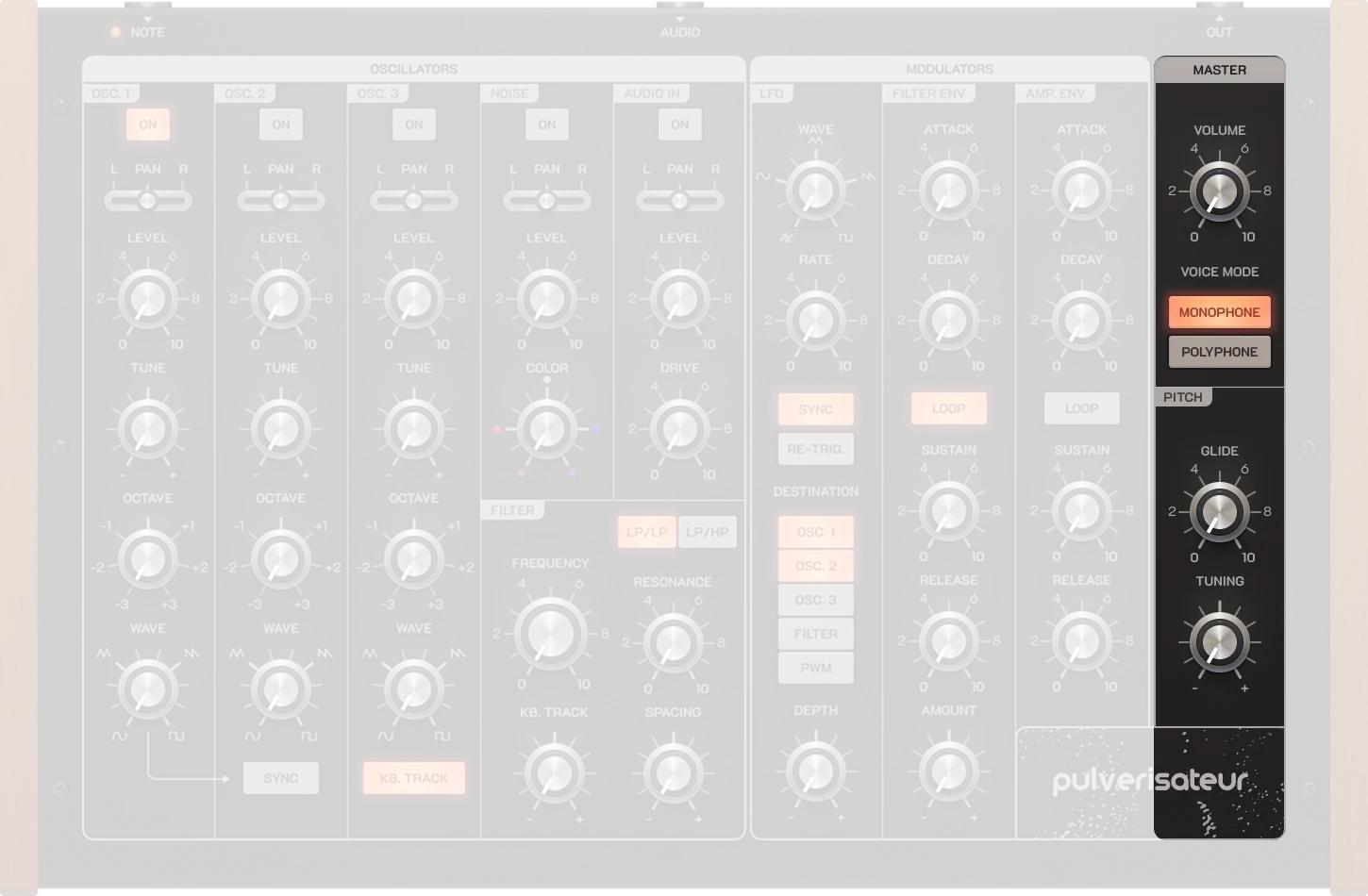 Pulverisateur Master