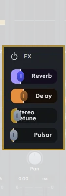 Mixer Channels FX Sends