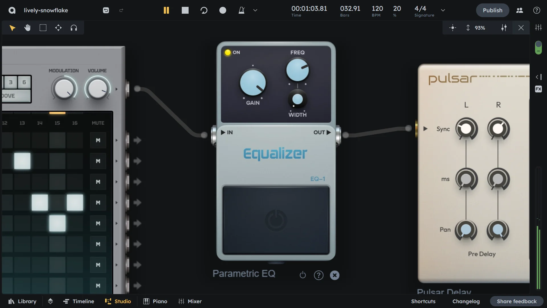 Parametric EQ Device